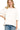 TOP *MISSY* IVORY RUBY ROUND NECK W/SIDE SLITS