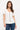 SHIRT *MISSY* IVORY BUTTON FRONT SLEEVE TIE