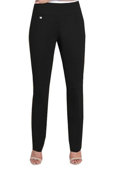 Petite Wide Band Pull On Relaxed Leg Pants