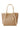 TOTE TWO TONE STRAW TAN