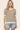 TOP MISSY STRIPE SHORT SLEEVE CREW NECK SWEATER