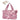QUILTED TRAVEL DUFFLE PINK FLOWER