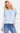 TOP *MISSY* VINTAGE BLUE CONTRAST LACE SLEEVE