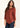 TOP *MISSY* RUST ASYMMETRICAL GOLD BUTTON