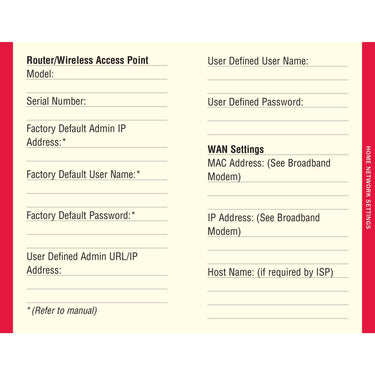 LARGE PRINT INTERNET LOG BOOK