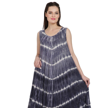 DRESS *MISSY* TIE DYE SLEEVELESS