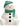 SNOWMAN SITTING