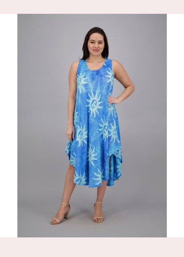 DRESS *MISSY* SUN PRINTED