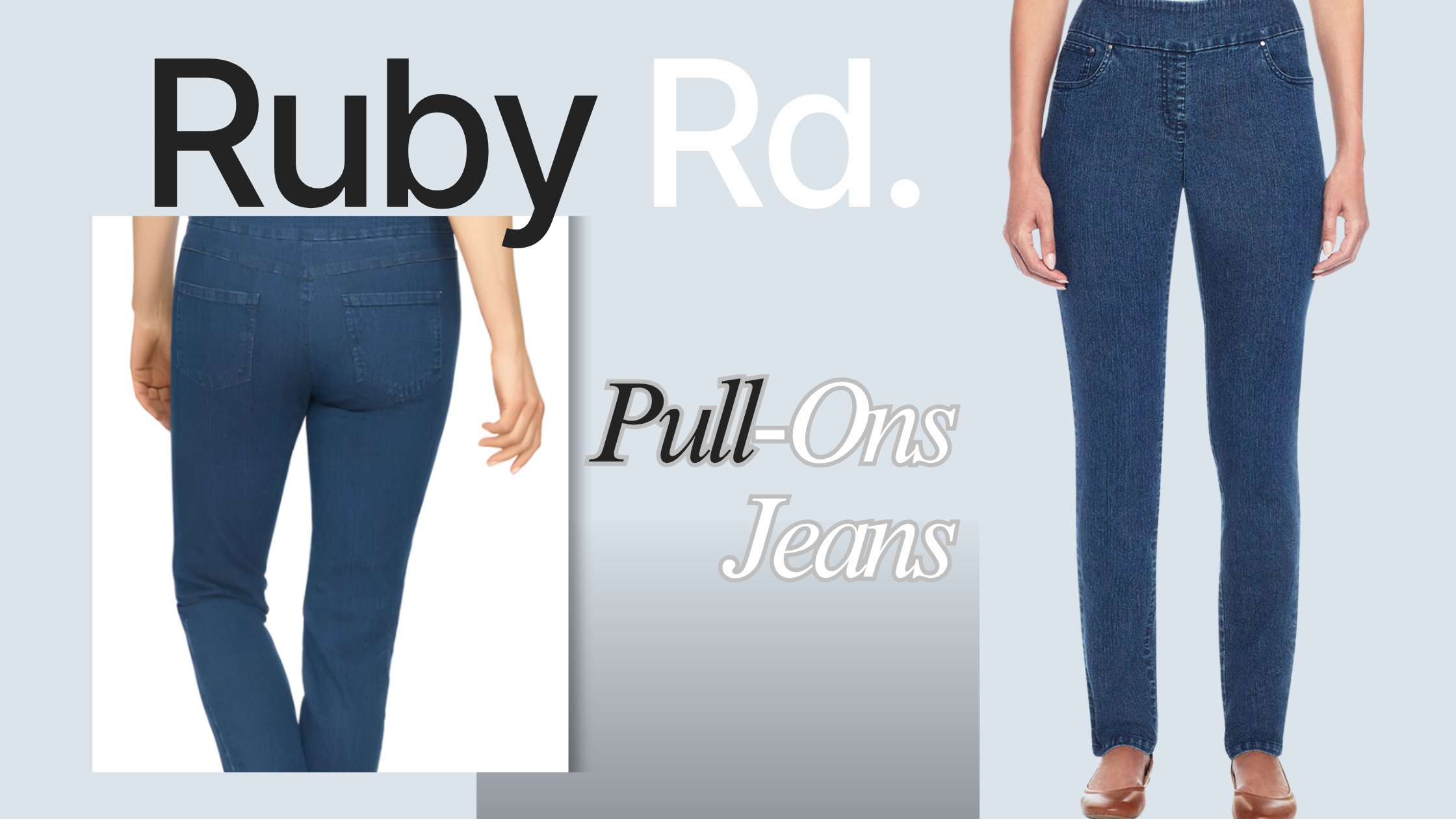 Ruby Rd Toastmu Ruby Rd Pull On Trouser Denim - a best seller – FourSeasonsDirect