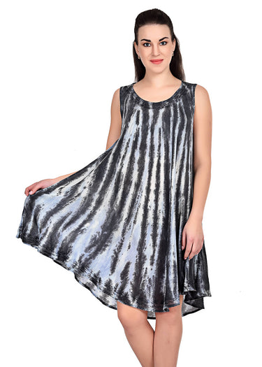 DRESS *MISSY* TIE DYE UMBRELLA