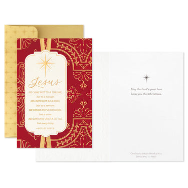 CARDBOX QUOTE ON RED