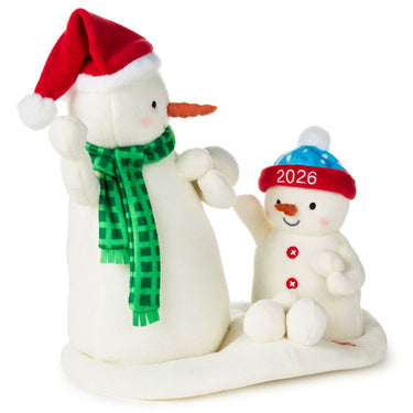 PLUSH SNOWBALL FIGHT TECH SNOWMEN