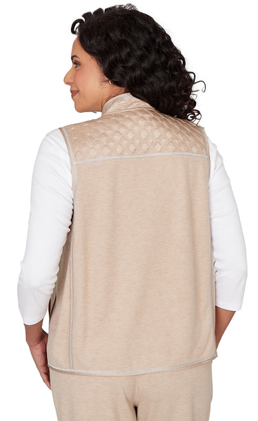 VEST *PLUS* FAWN QUILT