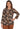 TOP *MISSY* TAN MULTI L/S SPLIT COWL NK