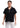 TOP *PLUS* BLACK SHAWN ZIP POLO SHORT SLEEVE