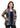JACKET *MISSY* MULTI KACEY W/DENIM DETAIL 2 POCKET LONG SLEEVE