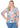 TOP *PLUS* BLUE MULTI ABSTRACT FLORAL