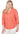 TOP *PETITE* TANGERINE SCROLL LACE TEXTURE