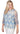 TOP *MISSY* BLUE MULTI IKAT