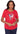 TOP *PLUS* RED BUTTERFLY