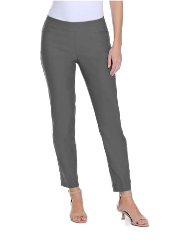 Solid Fine Line Twill Ankle Pant