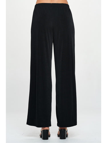 PANT *MISSY* BLACK ITY FLARED FULL LENGTH