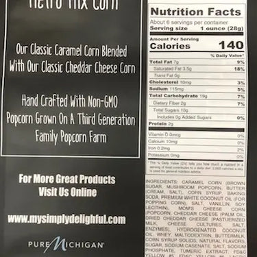 METRO MIX POPCORN