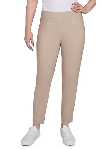 PANT *MISSY* P/O SILKY TECH ANKLE 27"