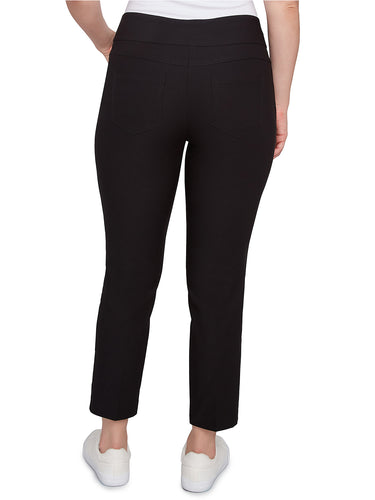 PANT *PETITE* P/O SILKY TECH ANK 27