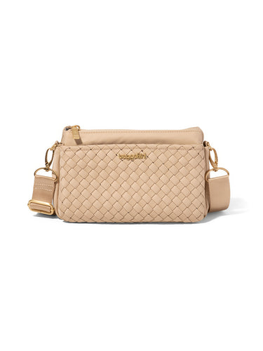 PERRY WOVEN TWILL CROSSBODY