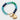 BRACELET GOLD HEART TURQUOISE