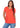 TOP *PETITE* RED SLUB W/LACE APPLIQUE