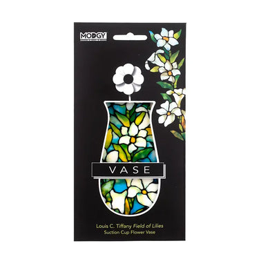 FIELD LILLIES SUCTION CUP VASE