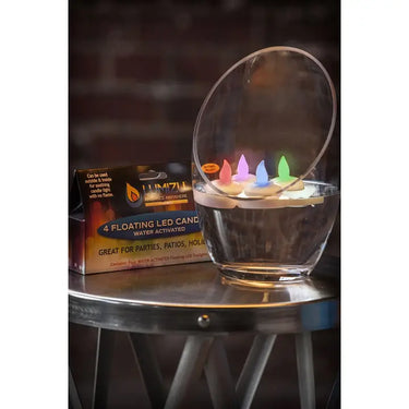 MULTI COLOR LED FLOATING CANDLE