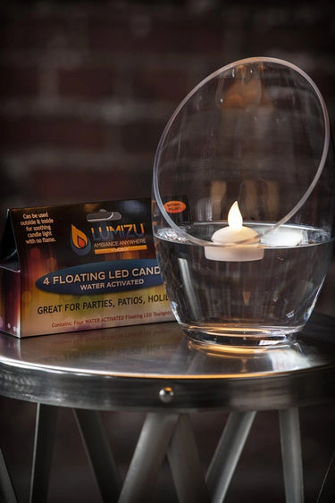 WARM WHITE WATER LED CANDLE