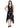 DRESS *MISSY* PRINTED W/ASYMMETRICAL HEM