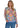 SWEATER *MISSY* IVORY MULTI PLACEMENT PRINT BALLET NECK