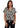 TOP *PLUS* BLACK STONE MONOTONE FLORAL PRINT