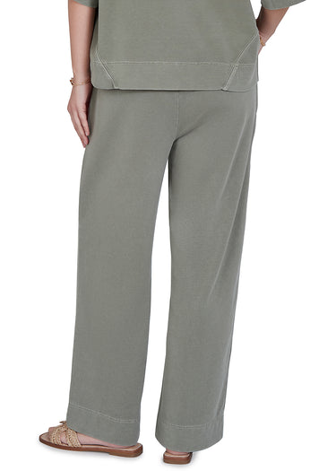 PANT *MISSY* CACTUS PULL ON FRENCH TERRY 28"