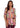 TOP *PETITE* GRAPE WINE SILKY VOILE 3/4 SLEEVE