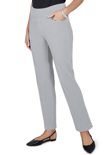 PANT *MISSY* GRAY CORD PROPORTIONED MEDIUM