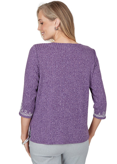 TOP *PLUS* AMETHYST BORDER MEDALLION
