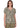 TOP *MISSY* MOSS GREEN MULTI SMOCKED FLORAL MESH
