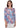 TOP *PETITE* PORCELAIN BLUE ENVELOP NECK MEDALLIONS