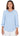 TOP *PLUS* LIGHT BLUE SCOOP NK 3/4 SLV