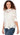 SWEATER *MISSY* SOFT WHITE ELBOW SLEEVE MACREME