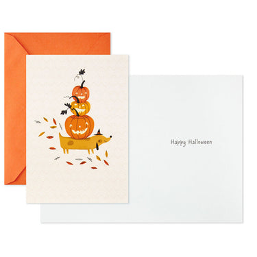 CARD MULTI PACK HALLOWEEN CUTE CAT