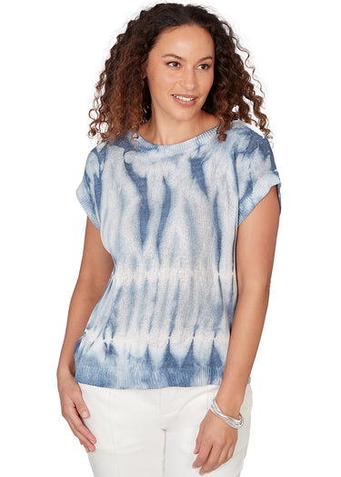 SWEATER MISSY TIE DYE TAPE YARN