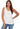TOP *PETITE* WHITE 2 IN 1 REVERSIBLE TANK