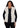 VEST *PLUS* CREAM HIGH COLLAR FAUX FUR
